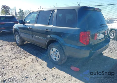 2004 Honda Pilot Lx from USA, damaged, VIN 2HKYF18104H505212